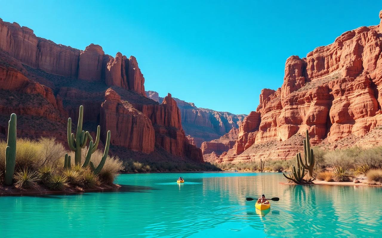 Saguaro Lake & Salt River